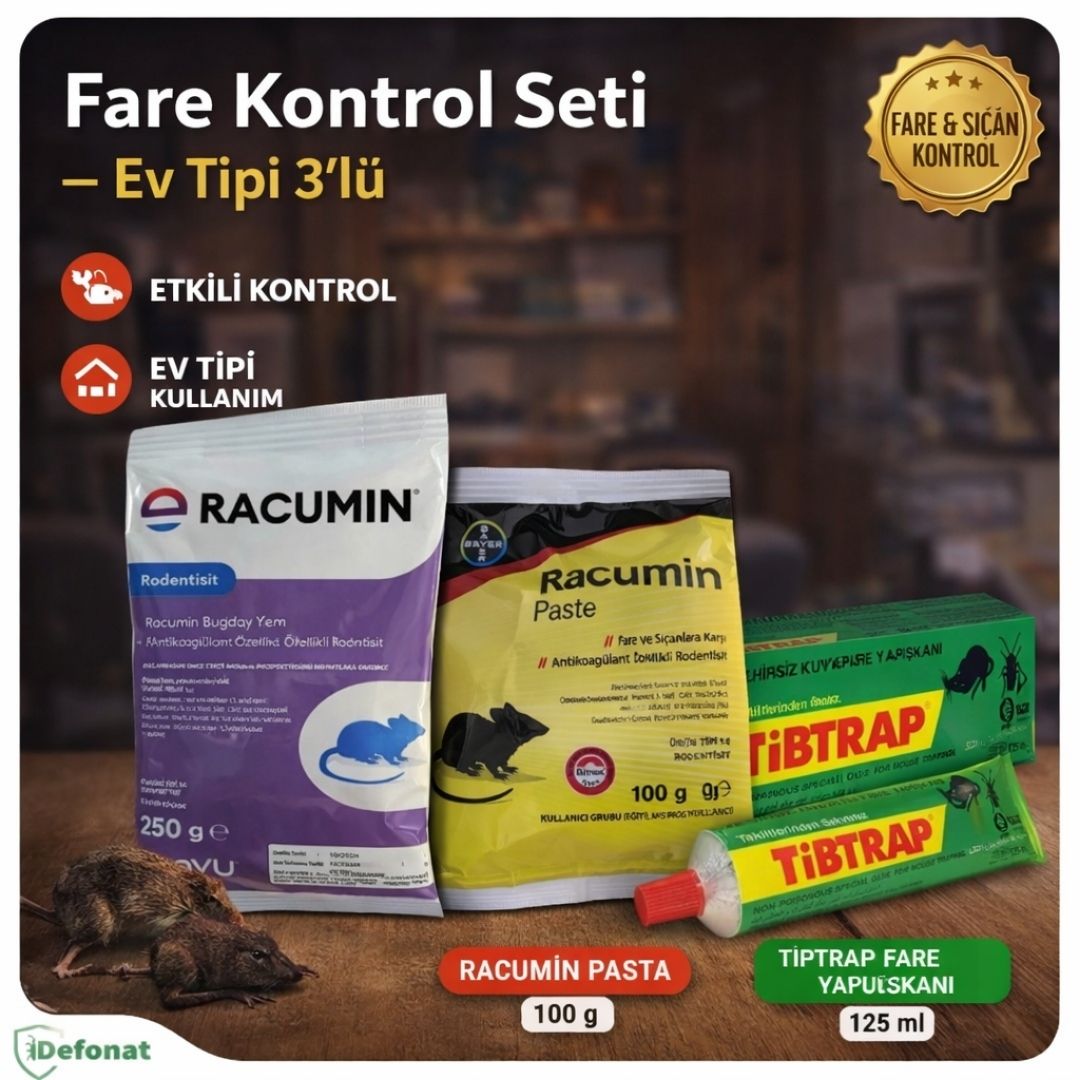 Fare Kontrol Seti – Ev Tipi 3’lü