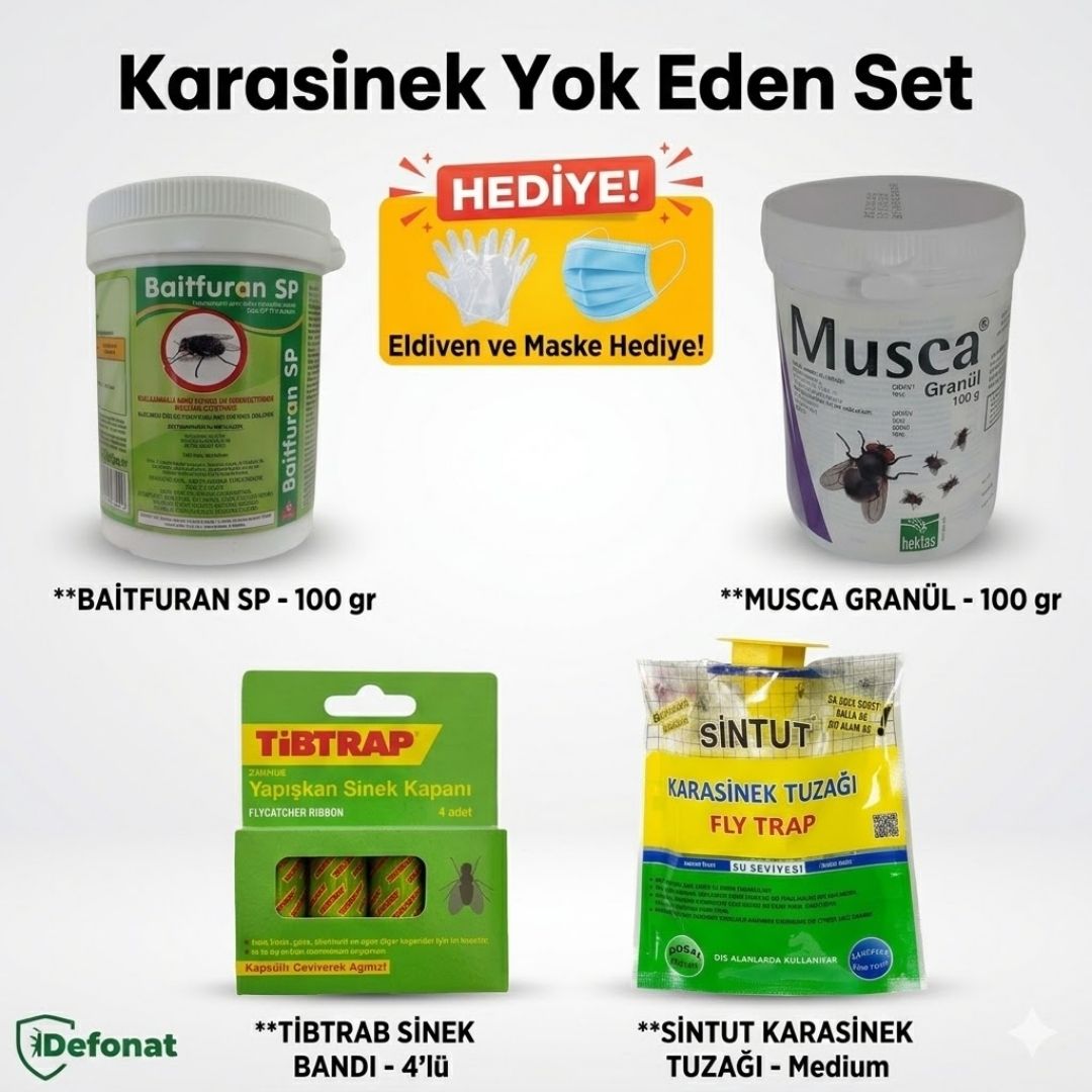 Karasinek Yok Eden Set