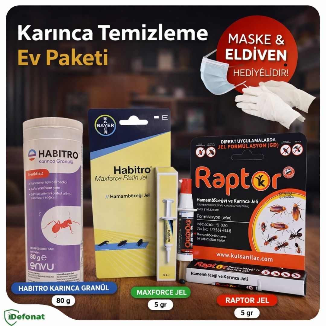 Karınca Temizleme Ev Paketi