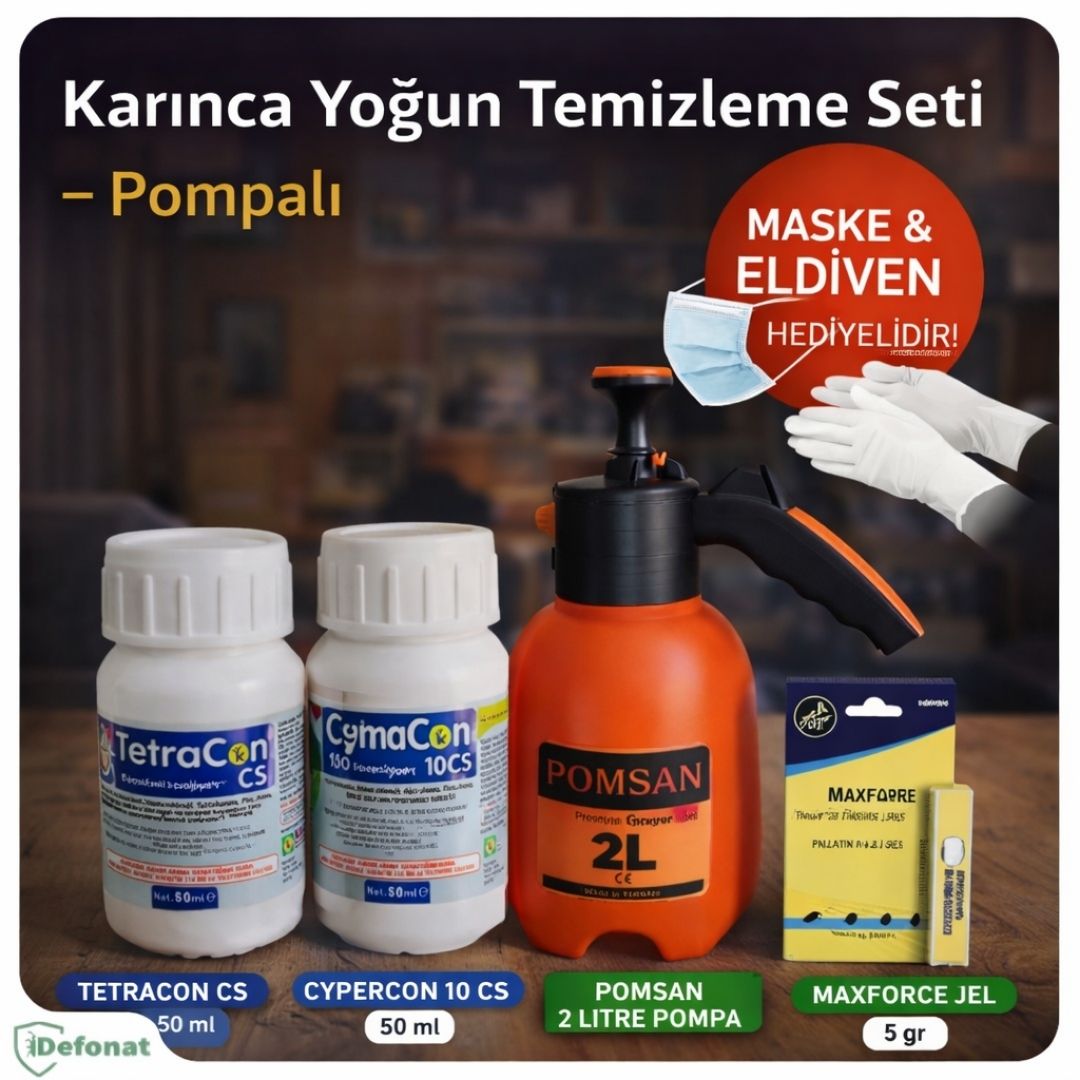 Karınca Yoğun Temizleme Seti – Pompalı
