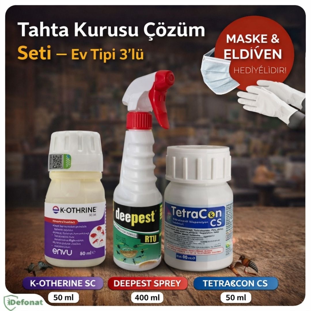 Tahta Kurusu Çözüm Seti – Ev Tipi 3’lü