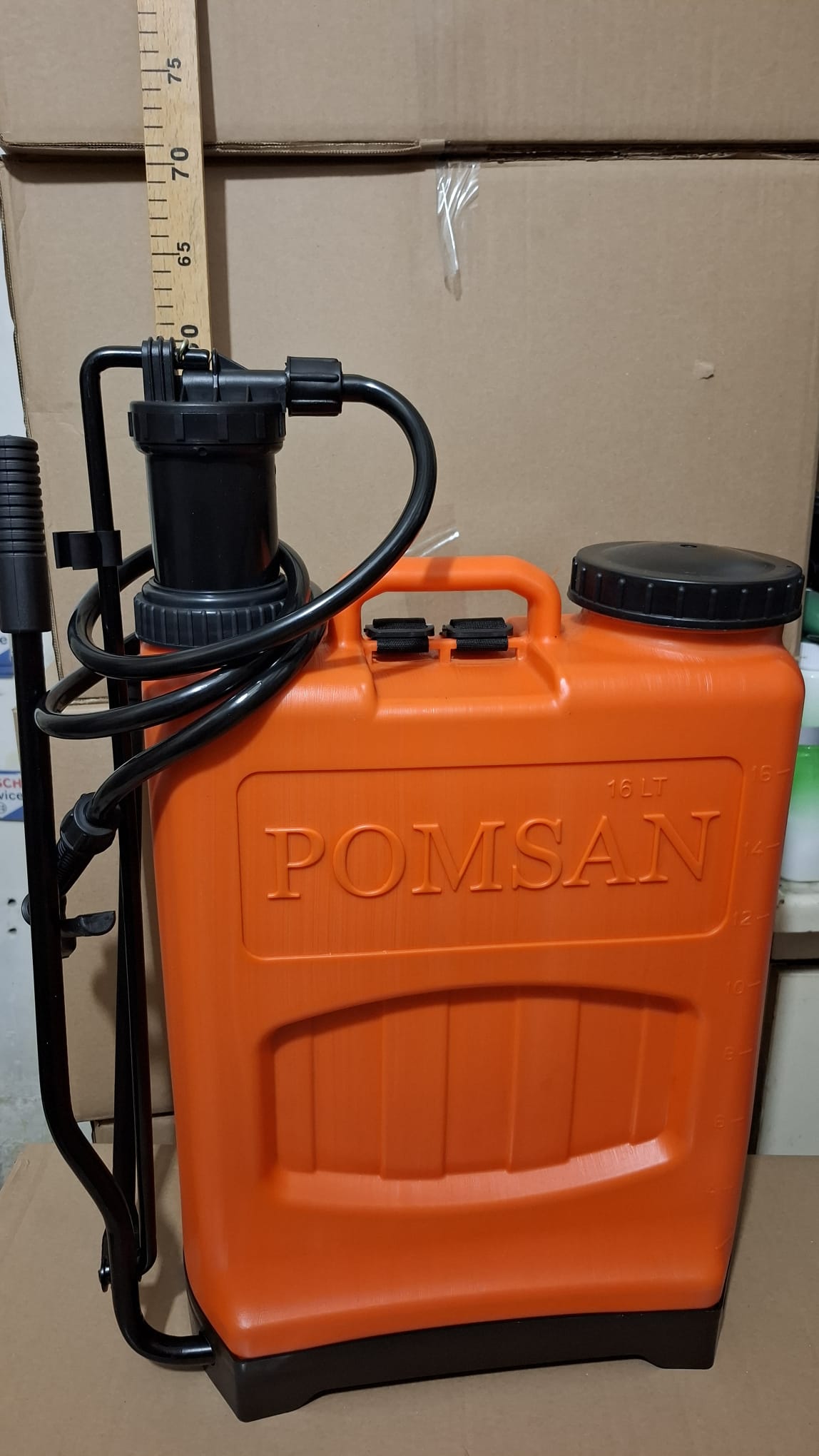 Pomsan k-305 16 Litre Manuel Sırt Tipi İlaçlama Pompası - 160 cm Hortumlu