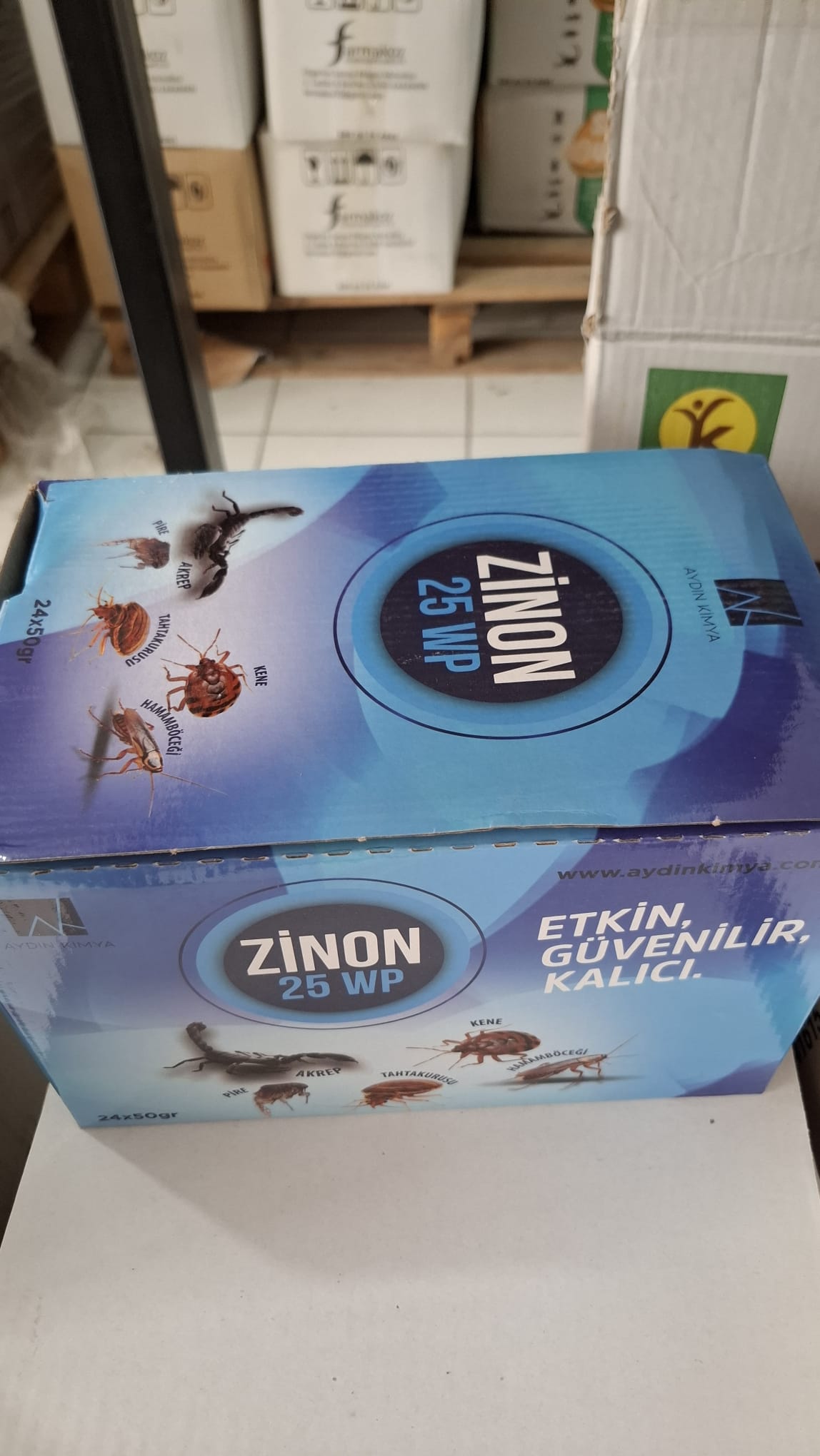 Zinon EW 25 WP Toz Haşere İlacı – 50 gr (Geniş Spektrumlu Etki) - Defonat