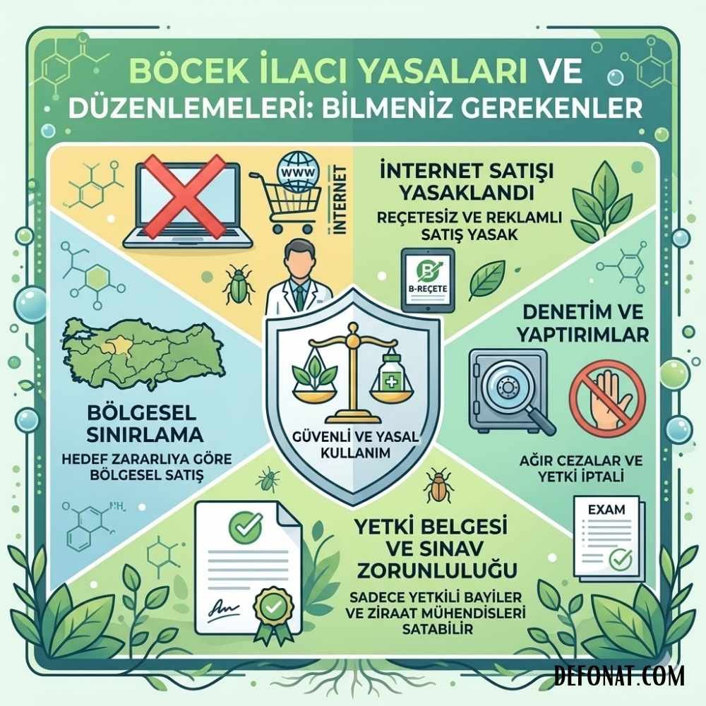 Böcek İlacı İle İlgili Yasalar: Sektör Profesyonelleri İçin Kapsamlı Bir Rehber