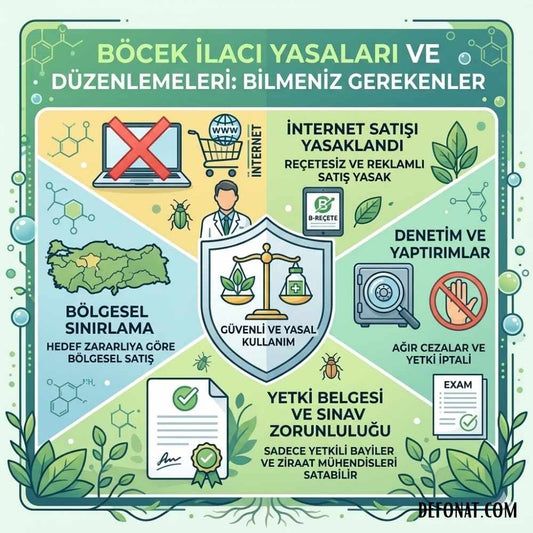 Böcek İlacı İle İlgili Yasalar: Sektör Profesyonelleri İçin Kapsamlı Bir Rehber