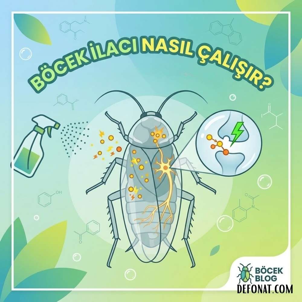 Böcek İlacı Nasıl Çalışır? Kapsamlı Bir Rehber