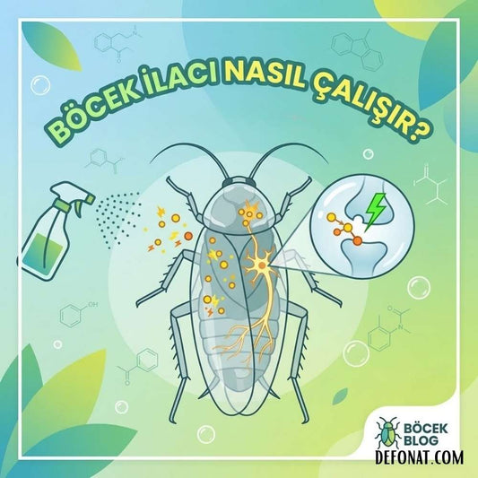 Böcek İlacı Nasıl Çalışır? Kapsamlı Bir Rehber
