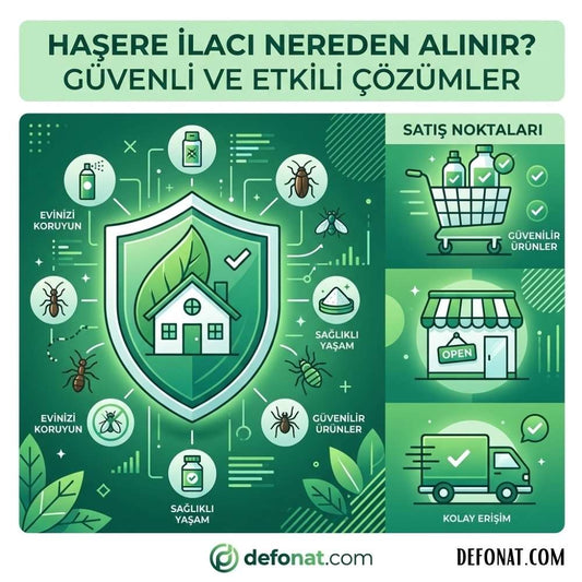 Haşere İlacı Nereden Alınır?