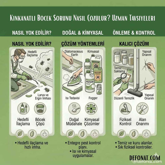 Kınkanatlı Böcek Sorunu Nasıl Çözülür? Uzman Tavsiyeleri