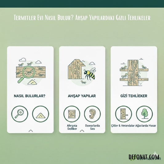 Termitler Evi Nasıl Bulur? Ahşap Yapılardaki Gizli Tehlikeler