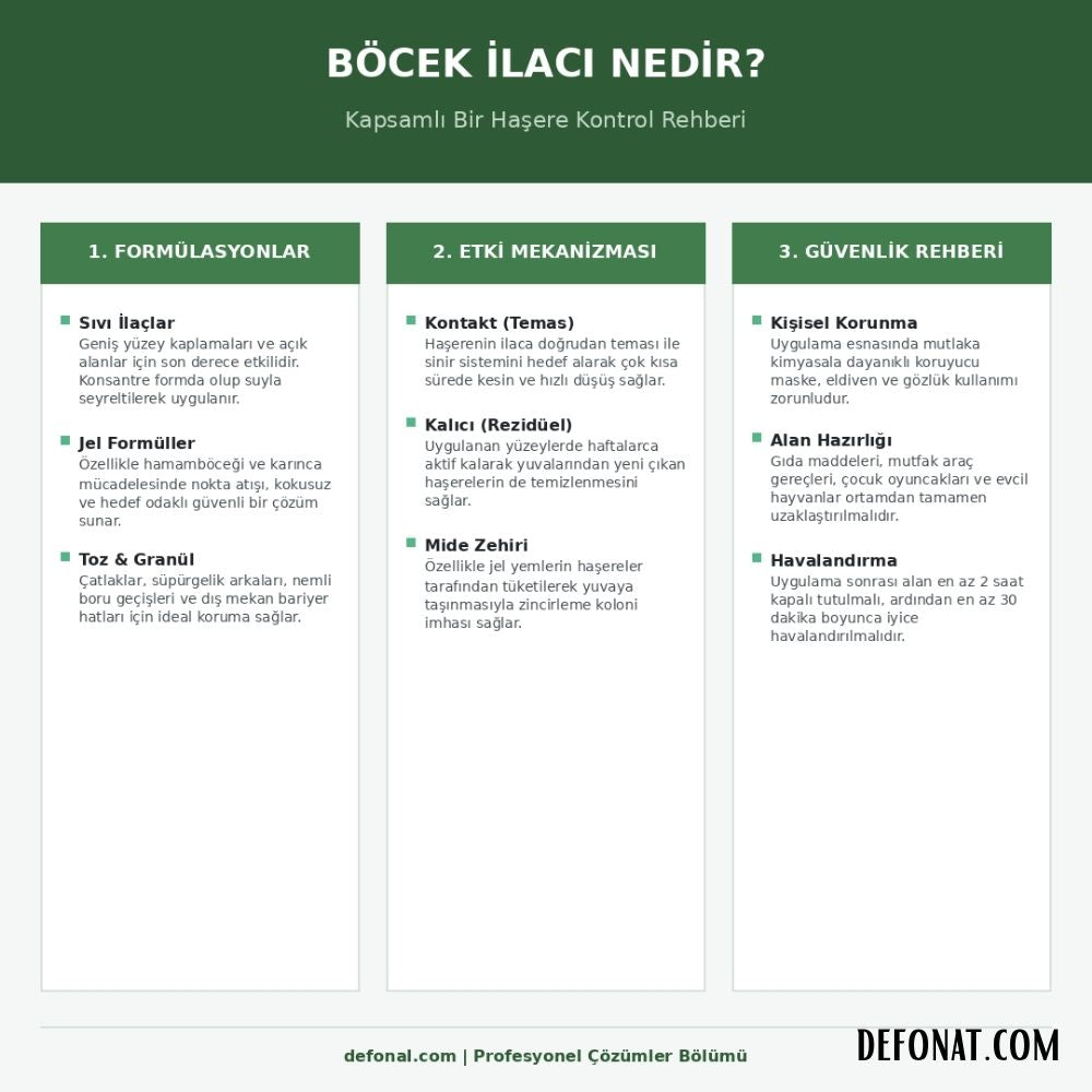 Böcek İlacı Nedir? Kapsamlı Bir Rehber