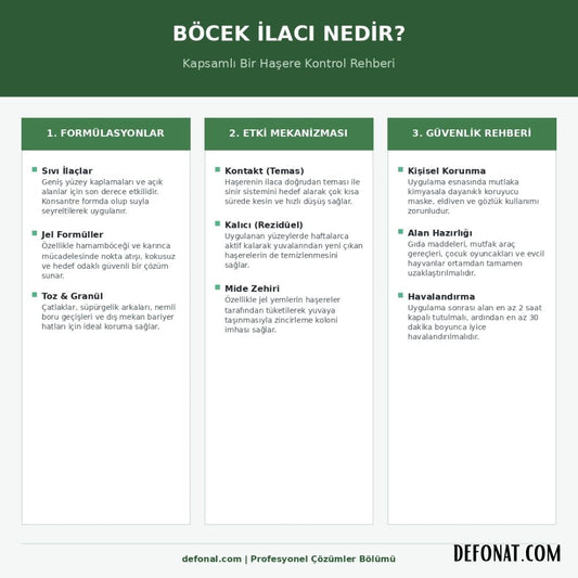 Böcek İlacı Nedir? Kapsamlı Bir Rehber