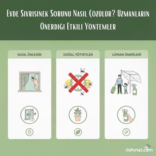 Evde Sivrisinek Sorunu Nasıl Çözülür? Uzmanların Önerdiği Etkili Yöntemler - Defonat