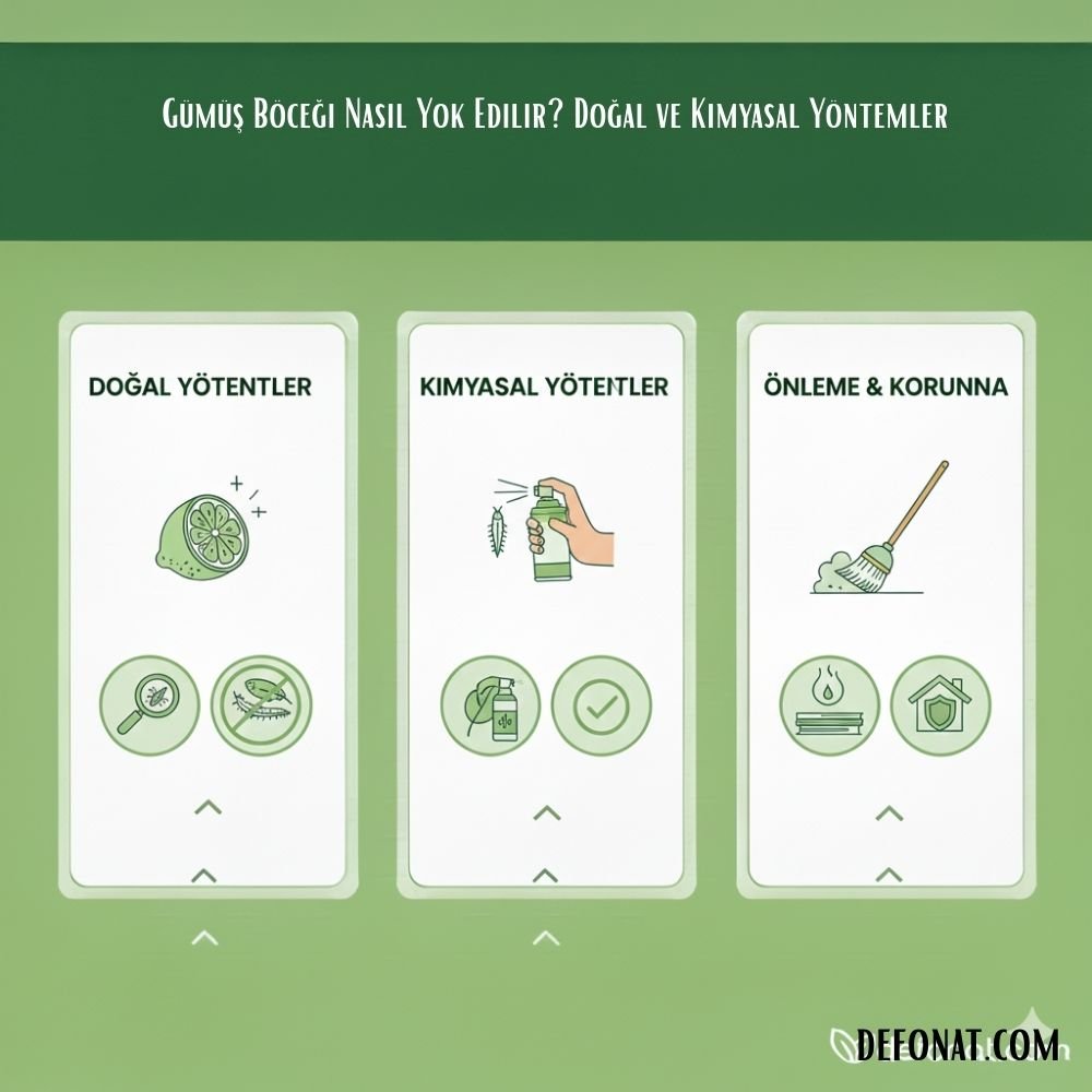 Gümüş Böceği Nasıl Yok Edilir? Doğal ve Kimyasal Yöntemler - Defonat