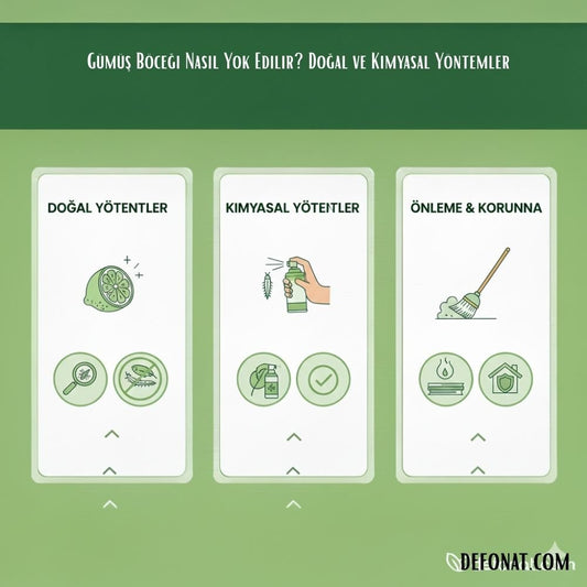 Gümüş Böceği Nasıl Yok Edilir? Doğal ve Kimyasal Yöntemler - Defonat