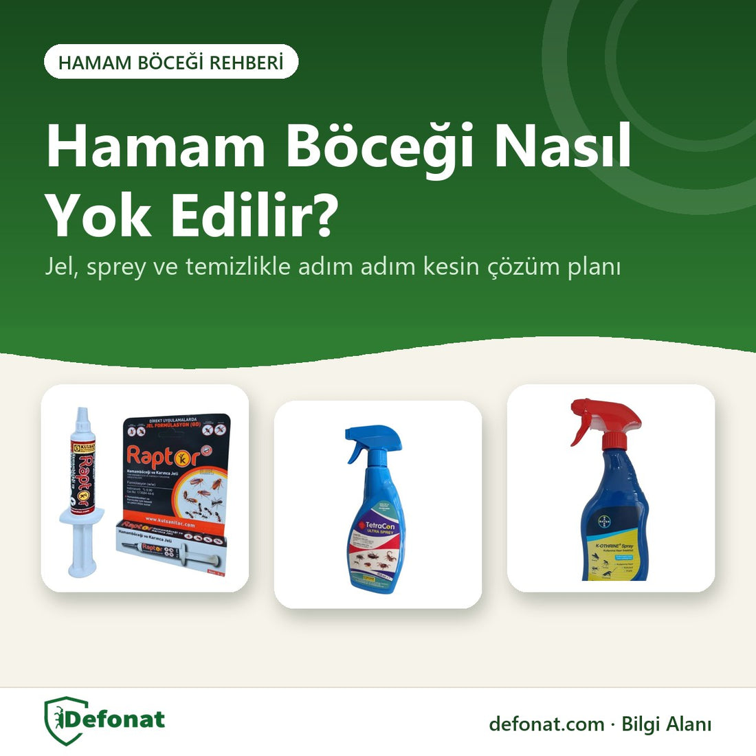 Hamam böceği nasıl yok edilir? Jel, sprey ve temizlikle adım adım çözüm planı