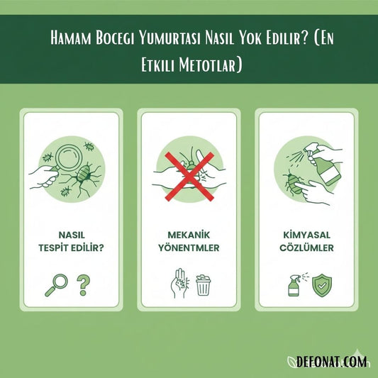 Hamam Bocegi Yumurtasi Nasil Yok Edilir? (En Etkili Metotlar) - Defonat