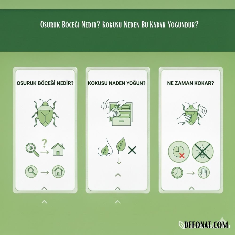 Osuruk Böceği Nedir? Kokusu Neden Bu Kadar Yoğundur? - Defonat