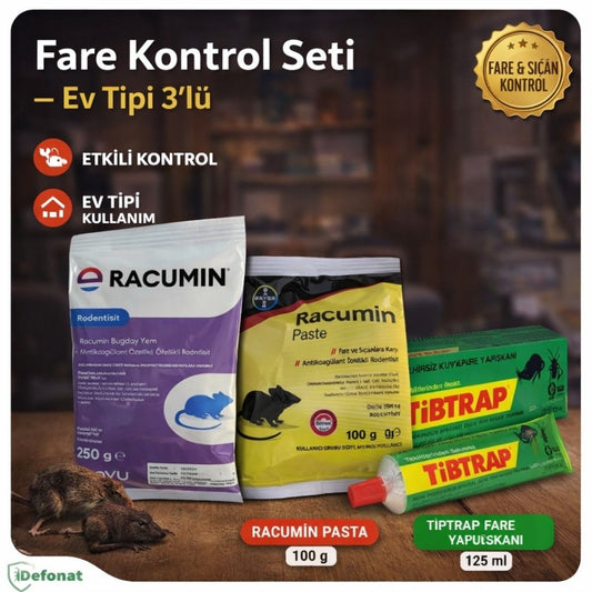 Fare Kontrol Seti – Ev Tipi 3’lü