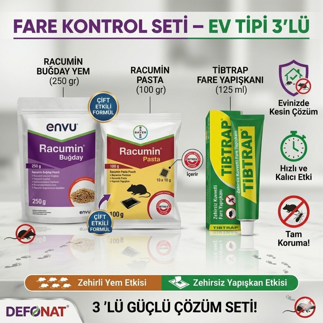 Fare Kontrol Seti – Ev Tipi 3’lü