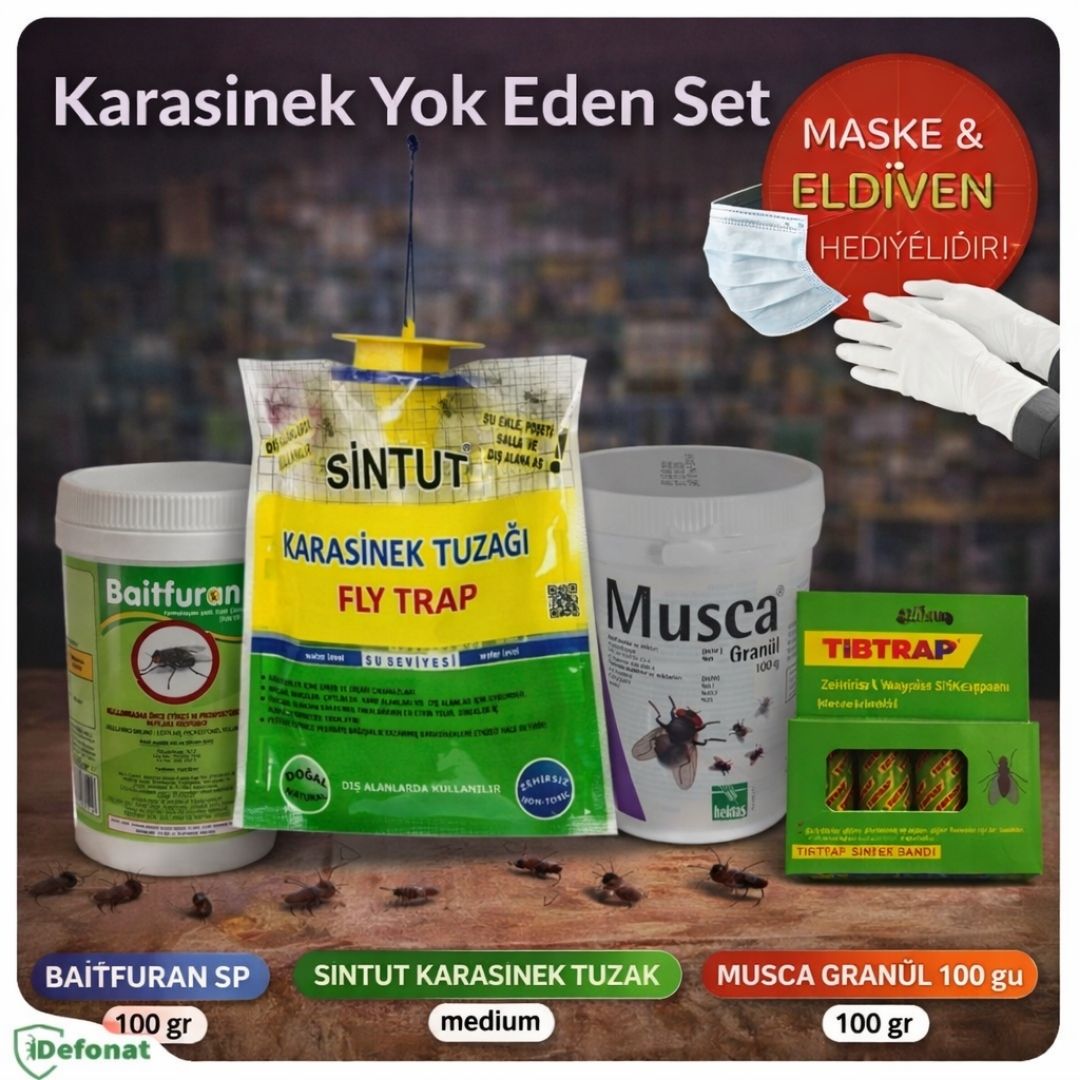 Karasinek Yok Eden Set