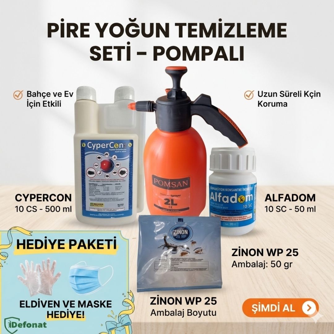 Pire Yoğun Temizleme Seti – Pompalı