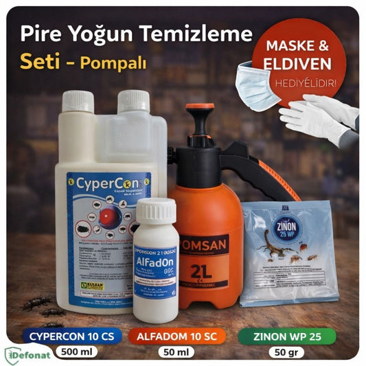 Pire Yoğun Temizleme Seti – Pompalı