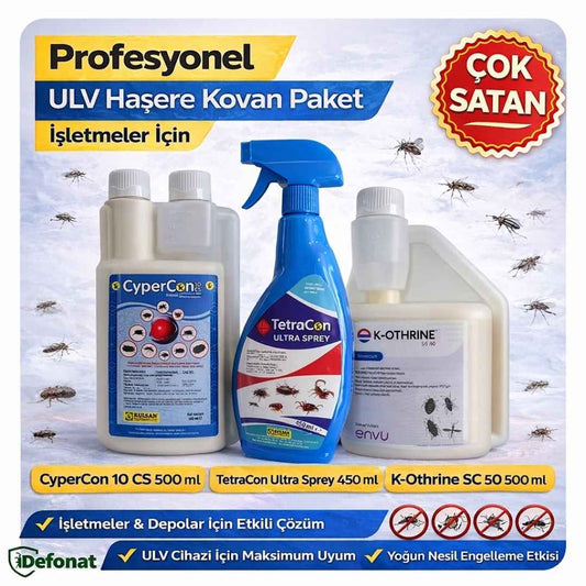 Profesyonel ULV Haşere Kovan Paket – İşletmeler İçin