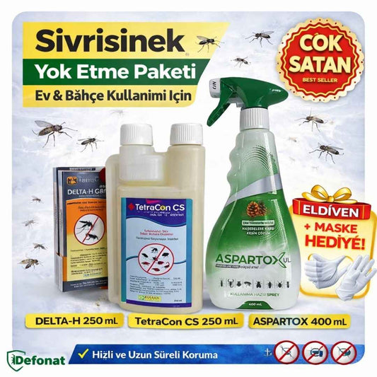Sivrisinek Yok Etme Paketi – Ev & Bahçe Kullanımı İçin