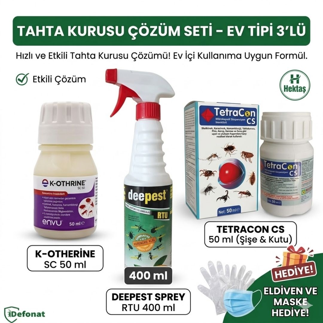 Tahta Kurusu Çözüm Seti – Ev Tipi 3’lü