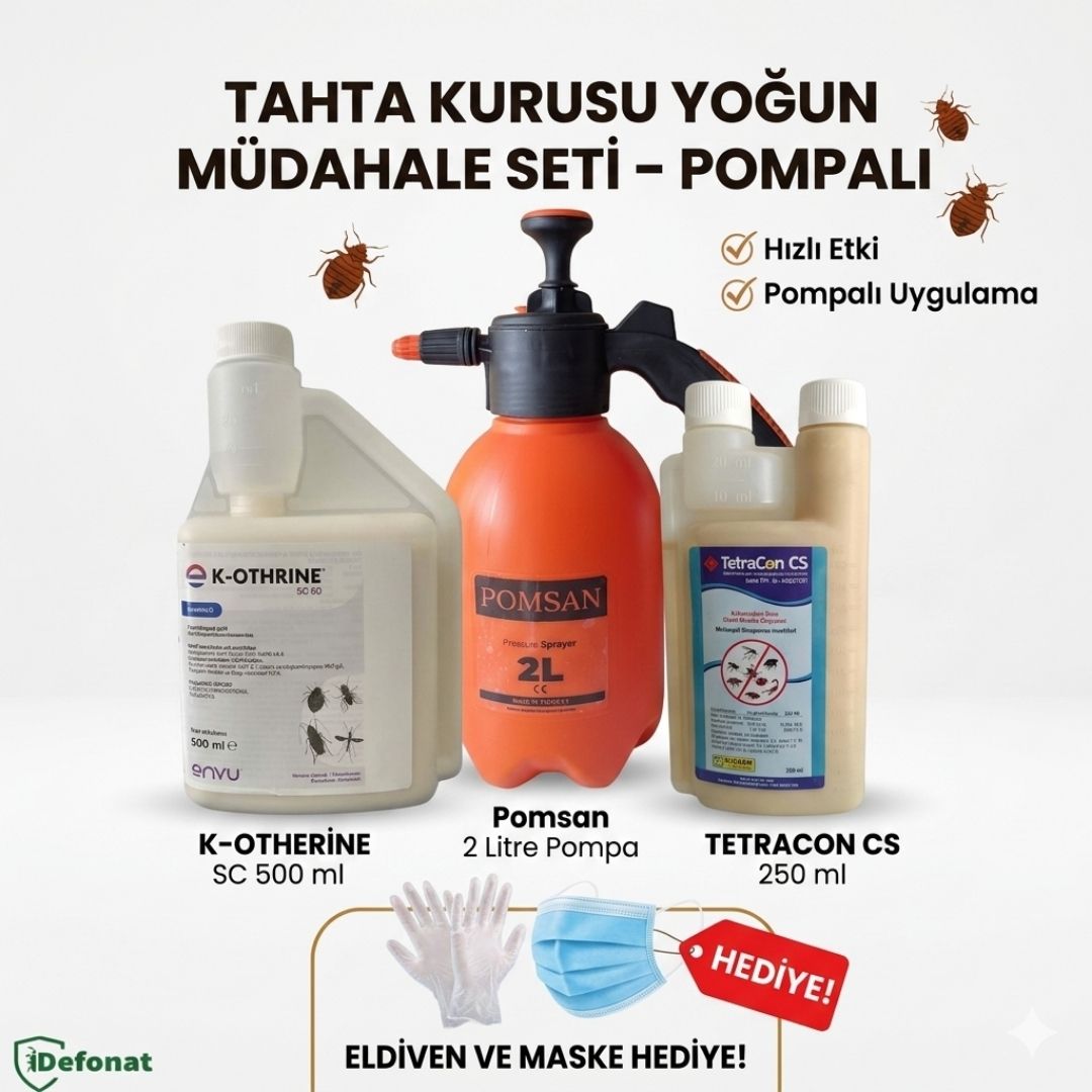 Tahta Kurusu Yoğun Müdahale Seti – Pompalı