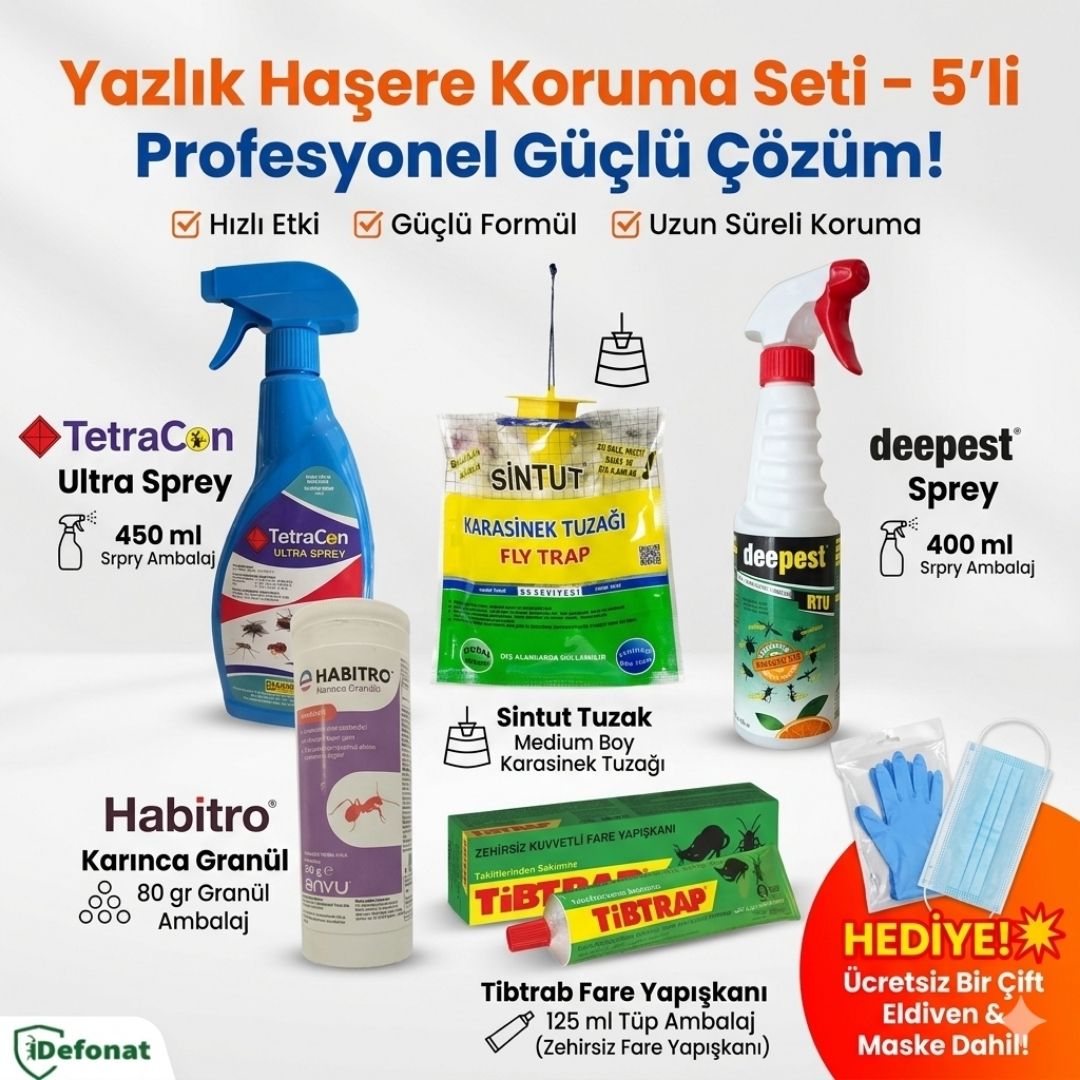 Yazlık Haşere Koruma Seti – 5’li