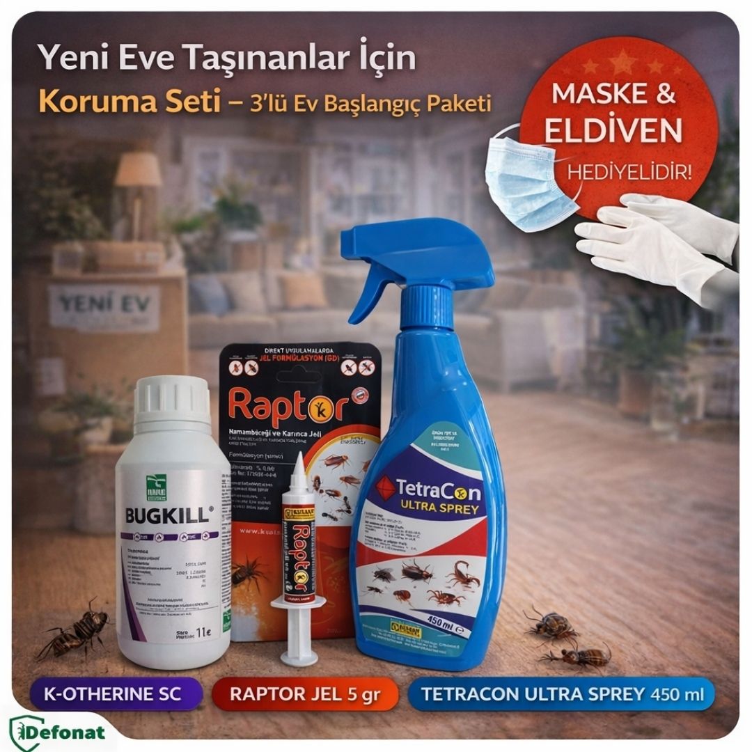 Yeni Eve Taşınanlar İçin Koruma Seti – 3’lü Ev Başlangıç Paketi