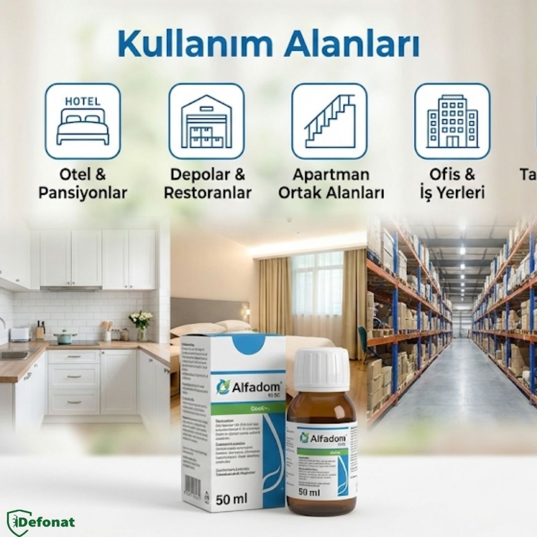 Alfadom 10 SC Süspansiyon Konsantre Haşere İlacı – 50 ml - Defonat
