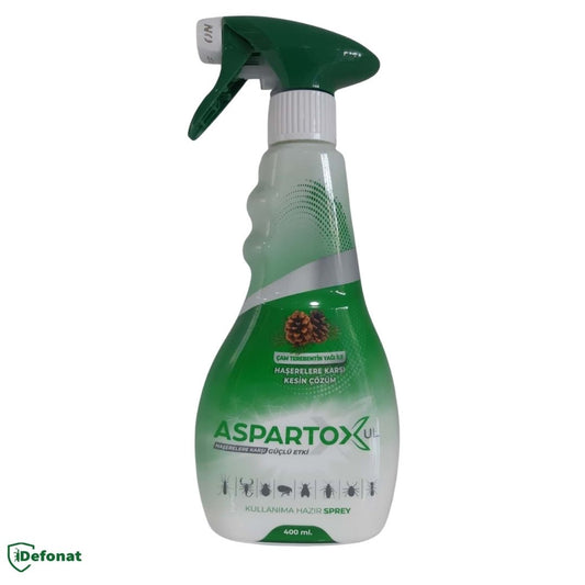 Aspartox Haşere Öldürücü Sprey – 400 ml (Hazır Kullanım) - Defonat