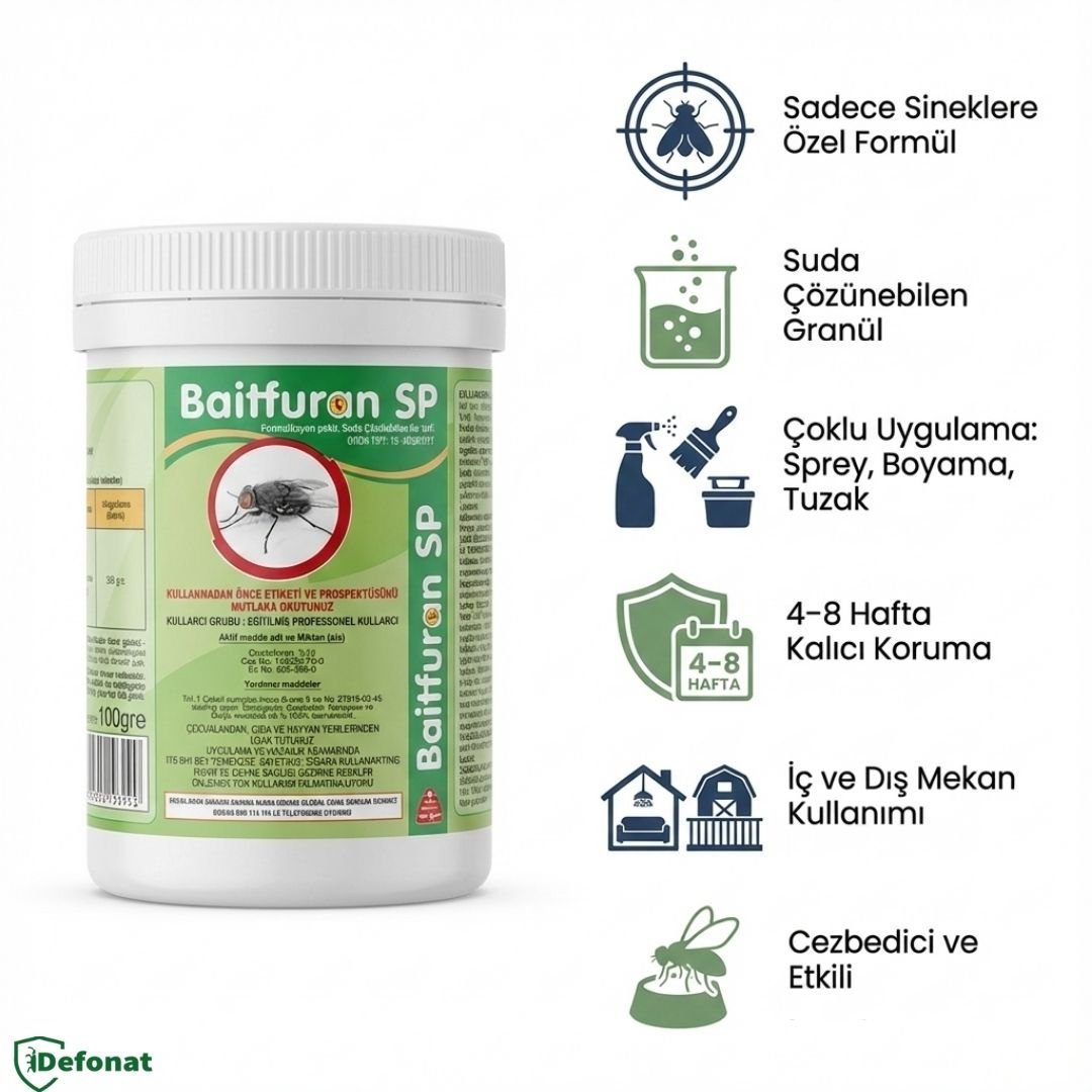 Baitfuran SP Karasinek İlacı 100 g - Defonat