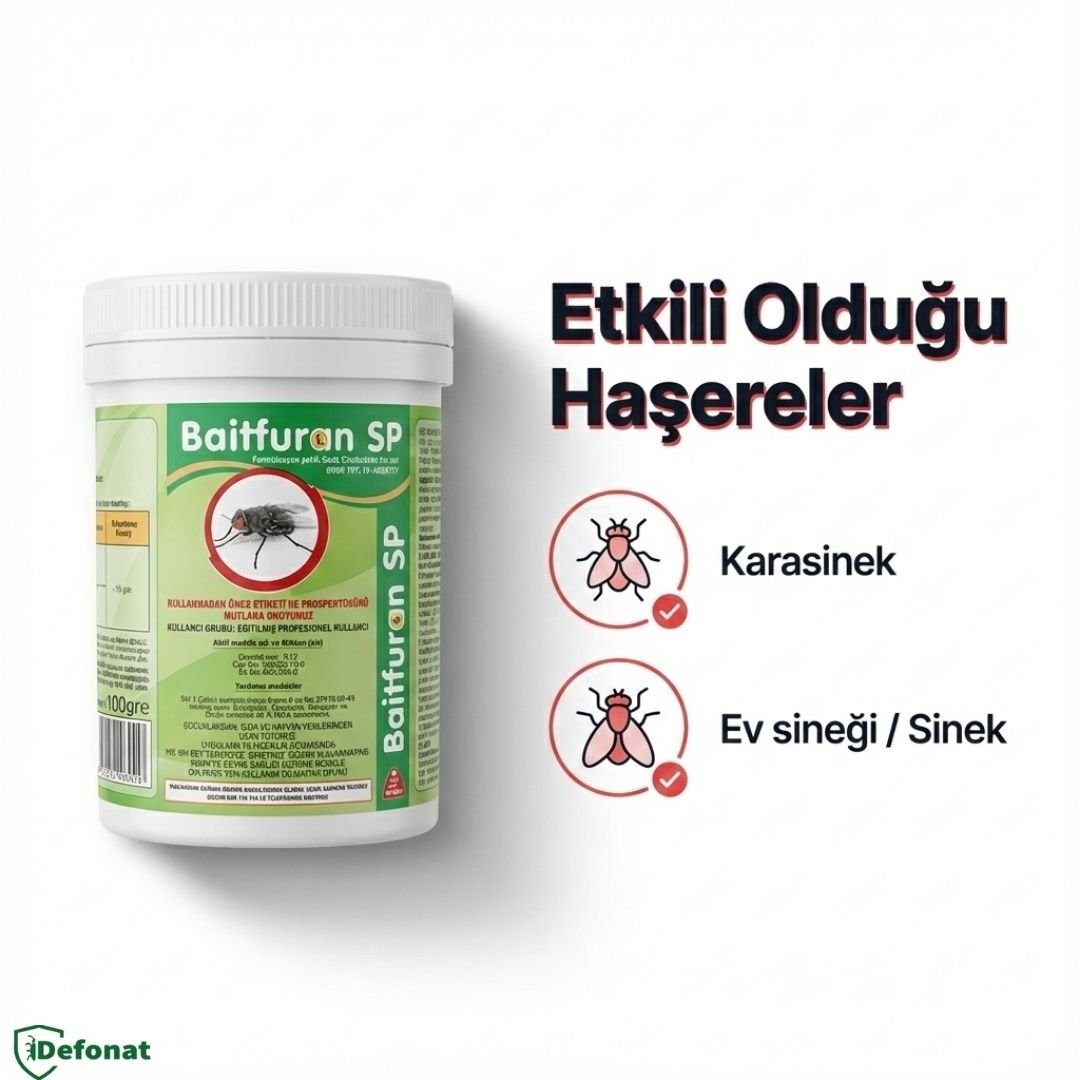 Baitfuran SP Karasinek İlacı 100 g - Defonat