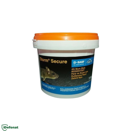 BASF Storm Secure Fare ve Kemirgen Yemi – 150 gr (Wax Block) - Defonat