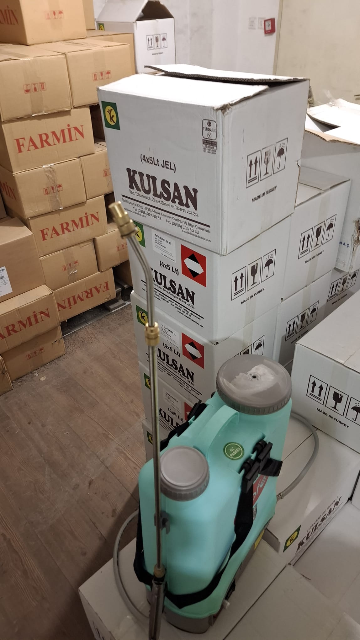 Bofe 16 Litre Akülü İlaçlama Pompası ( Mavi )