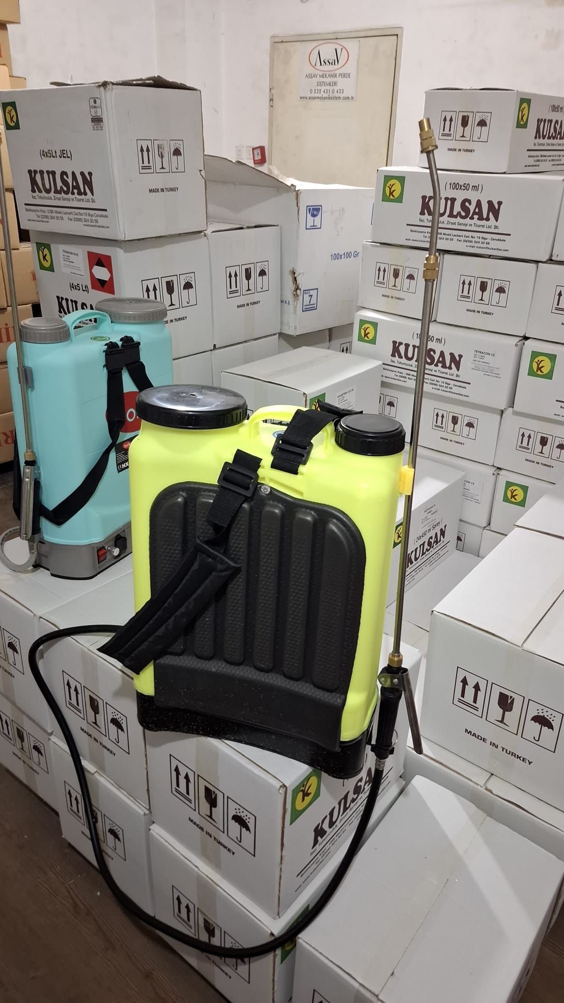 Bofe 16 Litre Akülü İlaçlama Pompası ( Sarı )