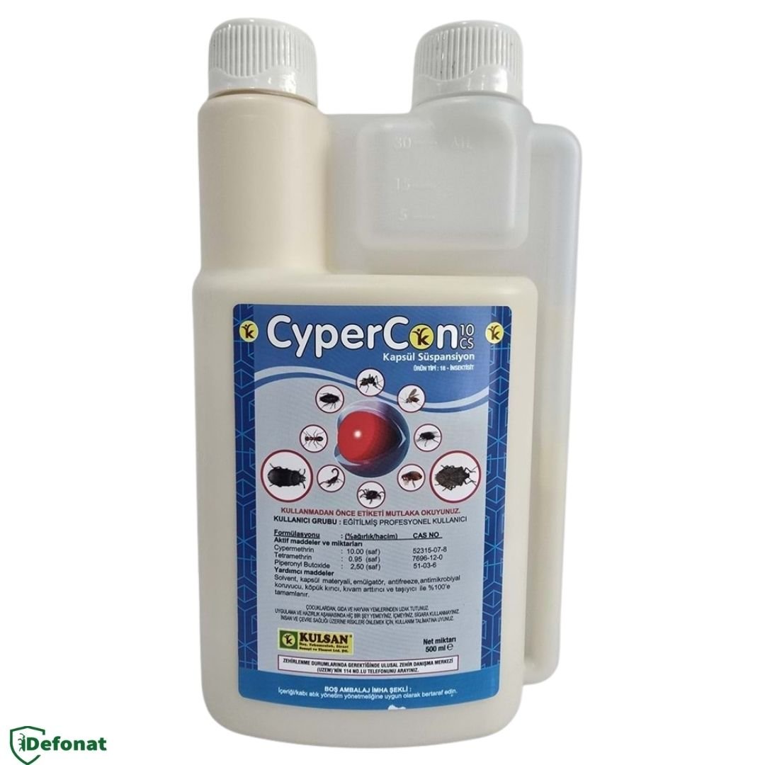 Cypercon 10 CS Mikrokapsül Haşere İlacı – 500 ml - Defonat
