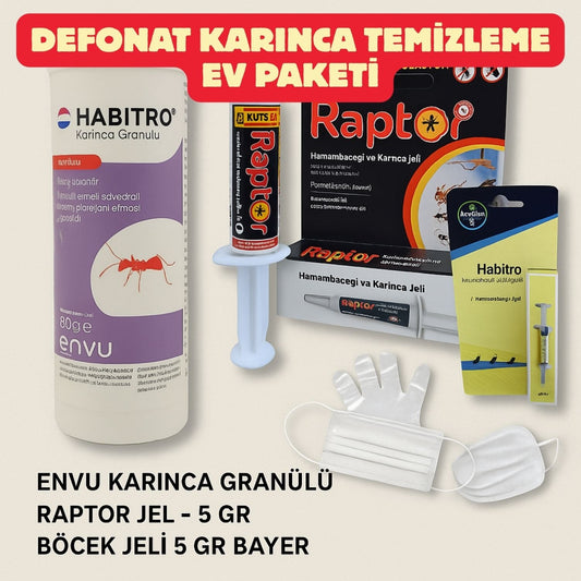 Defonat Karınca Temizleme Ev Paketi - Defonat
