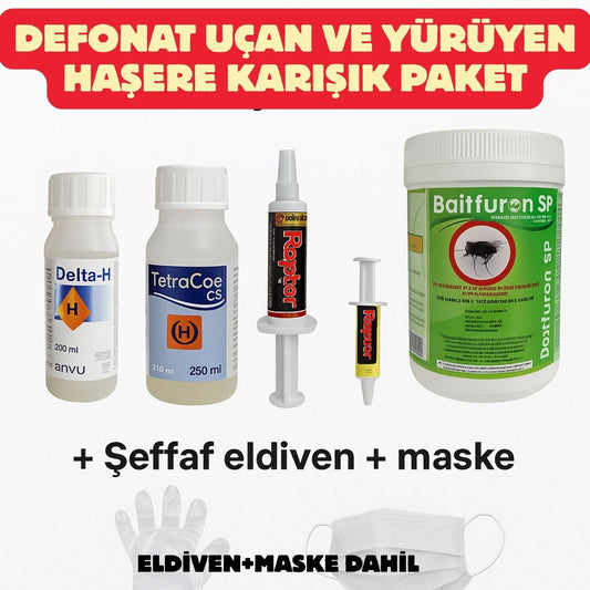 Defonat Uçan ve Yürüyen Haşere Paketi - Defonat