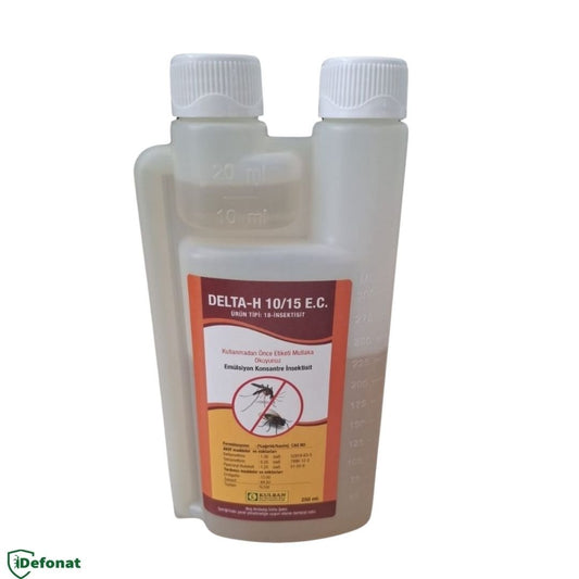 Delta H 10/15 EC Profesyonel Haşere İlacı – 250 ml - Defonat
