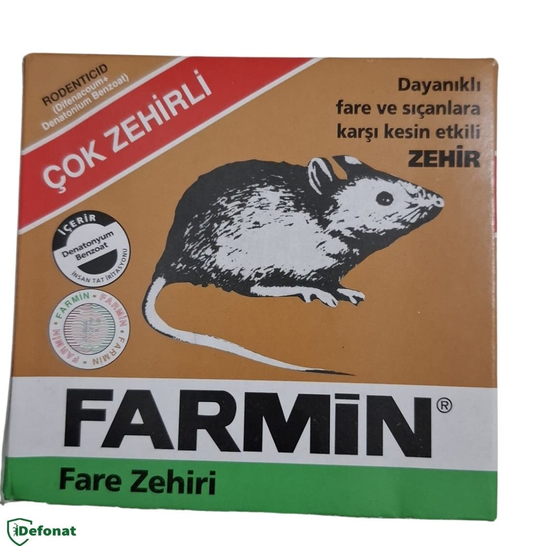Farmin Buğday Fare ve Kemirgen Yemi – 250 gr - Defonat