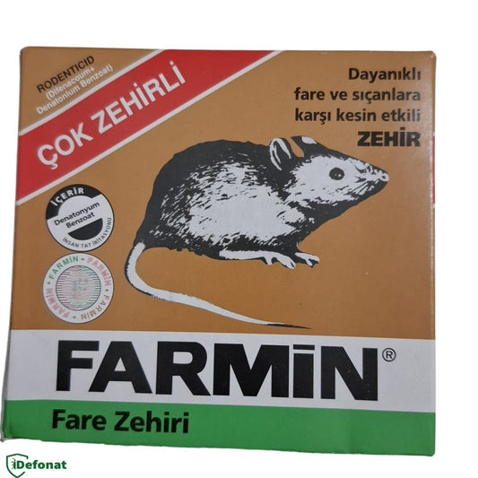 Farmin Buğday Fare ve Kemirgen Yemi – 250 gr - Defonat