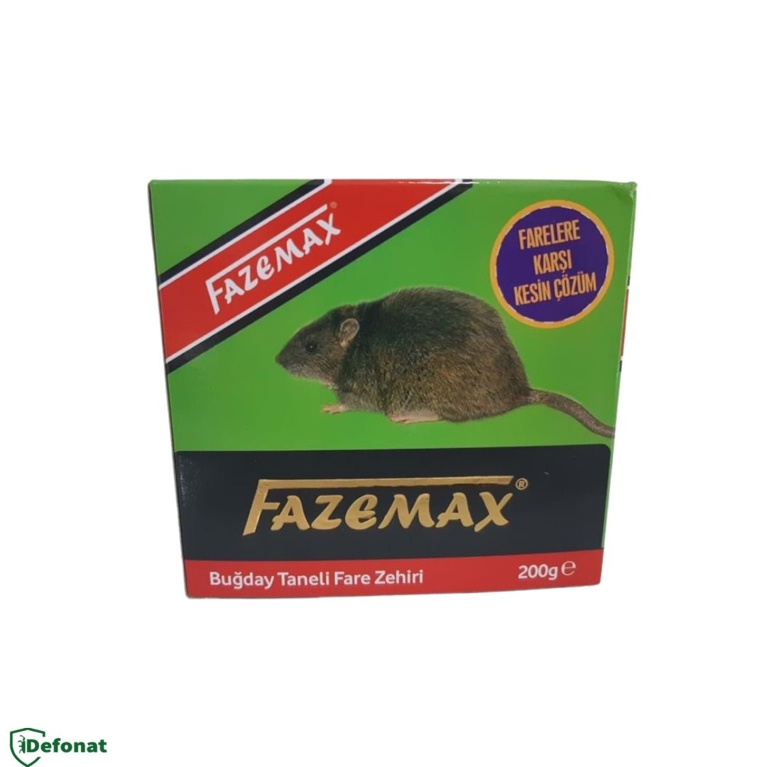 Fazemax Buğday Fare ve Kemirgen Yemi – 200 gr - Defonat