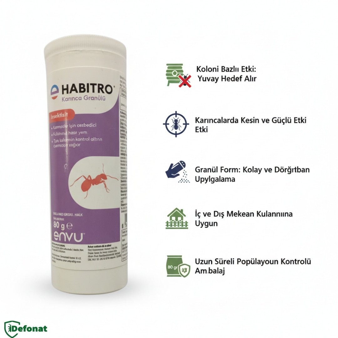 Habitro Karınca Granül İlacı 80 gr - Defonat