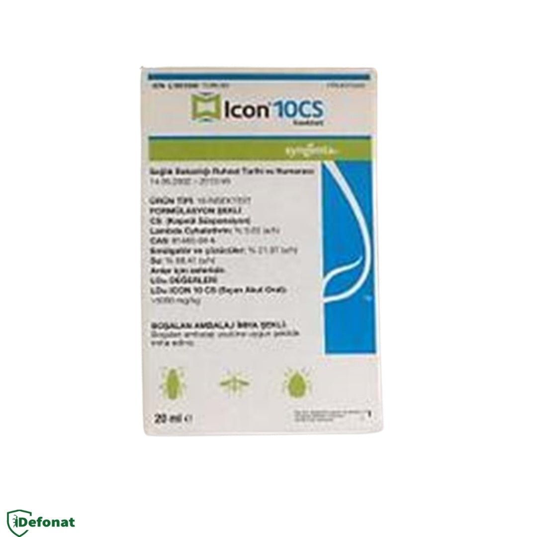 Icon 10 CS Haşere İlacı 20 ml (Uzun Süre Etkili Mikrokapsül) - Defonat