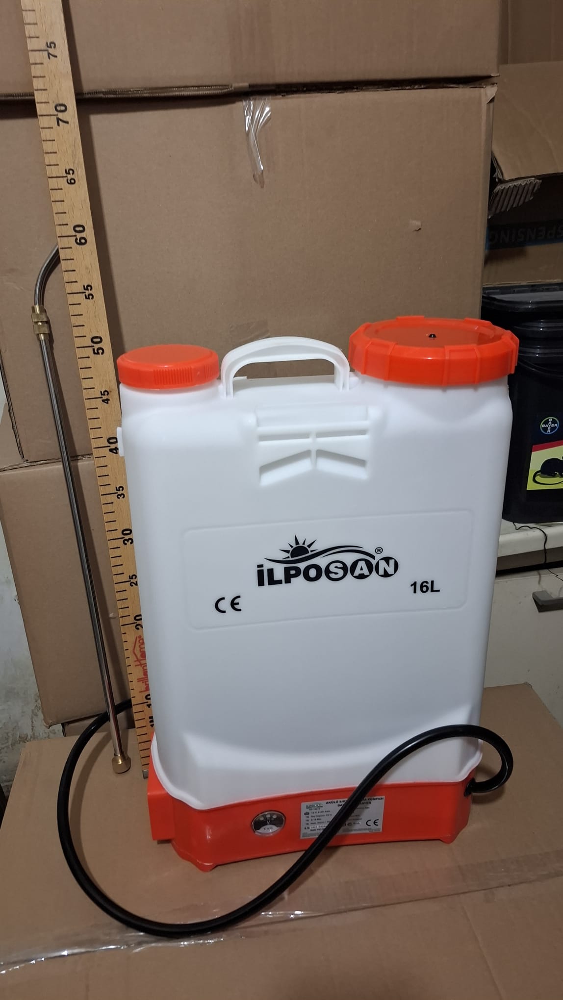 ilposan 16 Litre Akülü Sırt İlaçlama Pompası - Şarjlı Profesyonel Pülverizatör